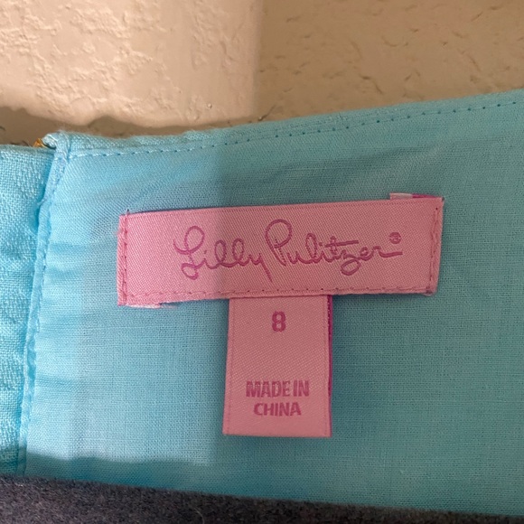 Lilly Pulitzer women’s turquoise sleeveless dress - Picture 11 of 16